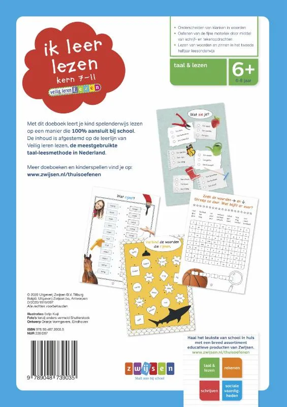 Veilig leren lezen Ik leer lezen kern 7-11 | 9789048739035 Veilig leren lezen Ik leer lezen kern 7-11 - Afbeelding 2
