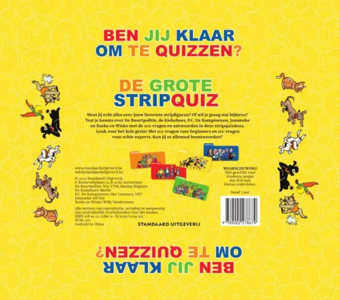 De grote stripquiz’ - Afbeelding 2