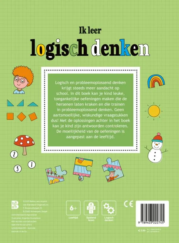 Ik leer logisch denken 8-9 jaar | 9789403222745 Ik leer logisch denken 8-9 jaar - Afbeelding 2
