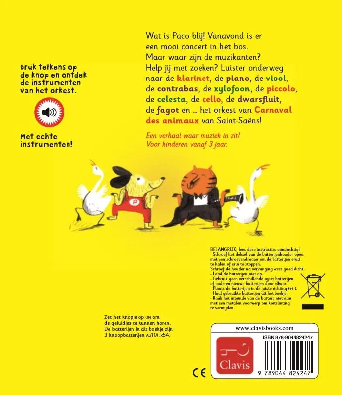 Paco en het orkest | 9789044824247 Paco en het orkest - Afbeelding 2