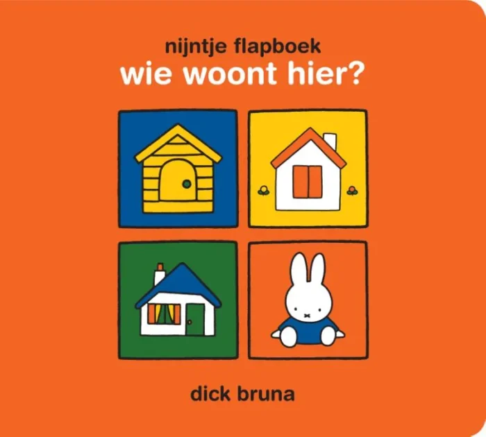 nijntje flapboek, wie woont hier?