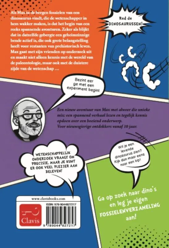 Max en het raadsel van de dinosaurussen | 9789044827217 Max en het raadsel van de dinosaurussen - Afbeelding 2