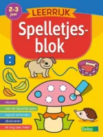 Leerrijk spelletjesblok 2-3 jaar | 9789044750980