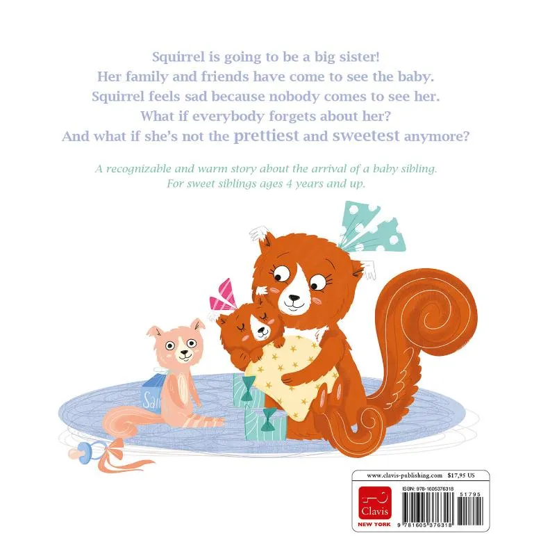 Squirrel Is Going to Be a Big Sister | 9781605376318 Squirrel Is Going to Be a Big Sister - Afbeelding 2