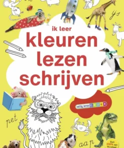 ik leer kleuren, lezen, schrijven