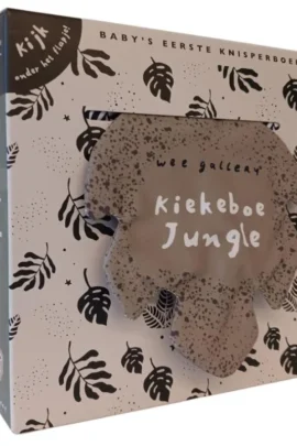 Wee Gallery Kiekeboe Jungle (stoffen boekje)