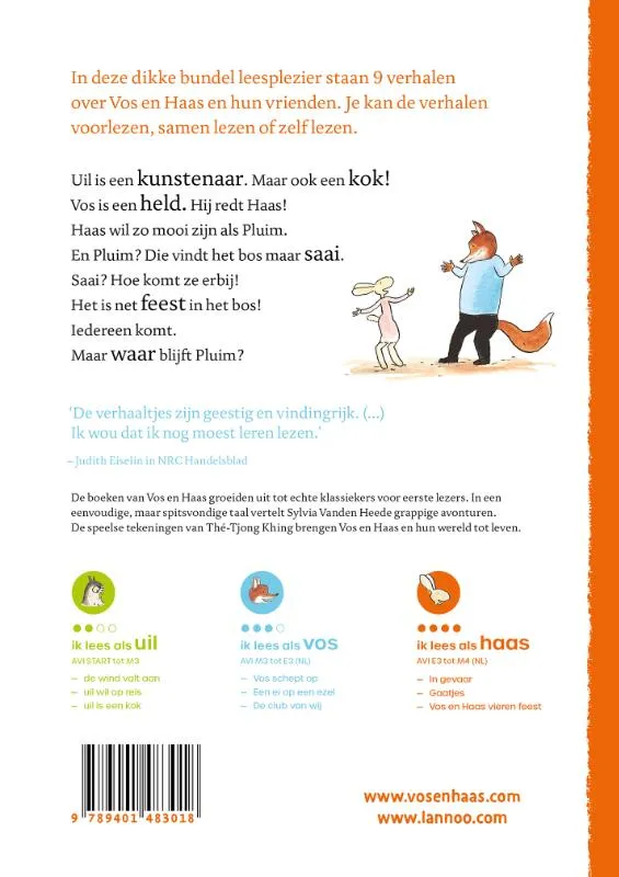 Het grote groeiboek van Vos en Haas | 9789401483018 Het grote groeiboek van Vos en Haas - Afbeelding 2