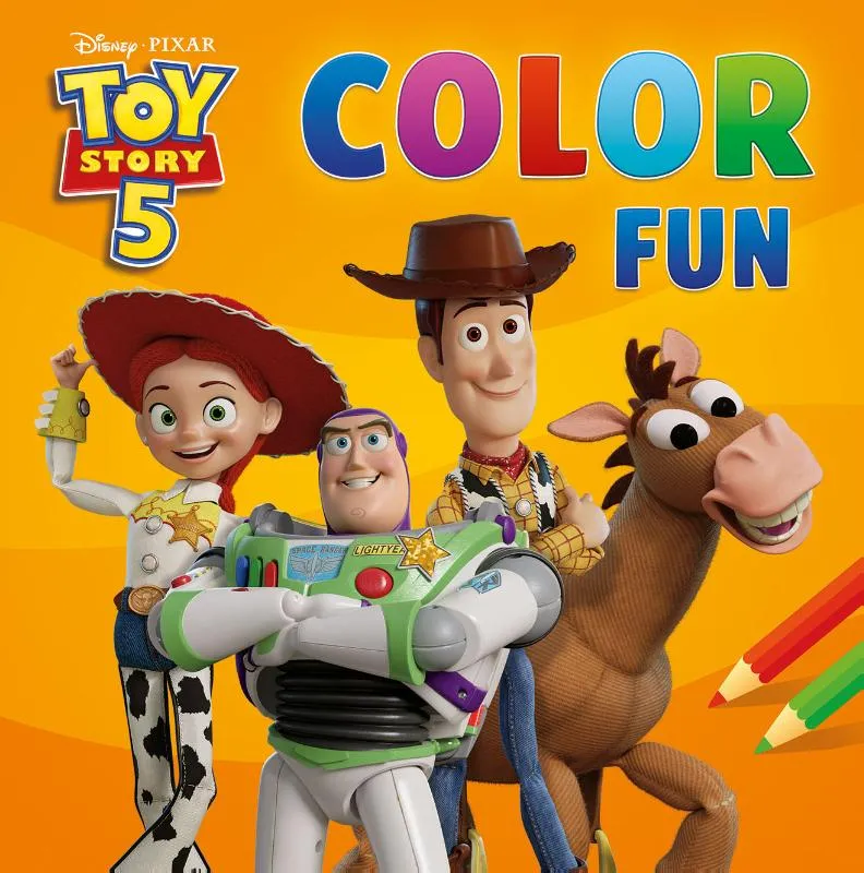 Disney Color Fun Toy Story 5 | 9789044773002 Disney Color Fun Toy Story 5