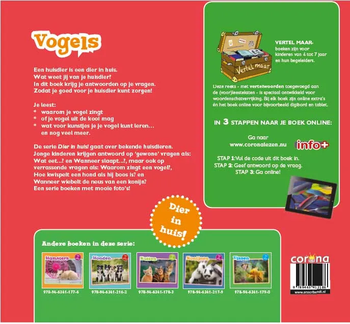 Vogels | 9789463412186 Vogels - Afbeelding 2