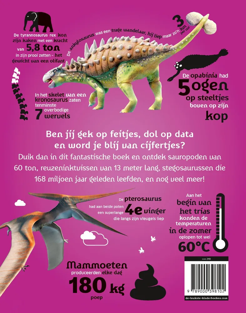 dinosaurussen en andere prehistorische dieren | 9789000398102 dinosaurussen en andere prehistorische dieren - Afbeelding 2
