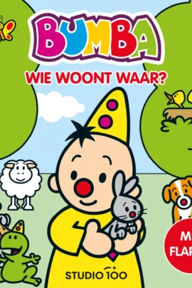 kartonboek met flapjes - Wie woont waar?