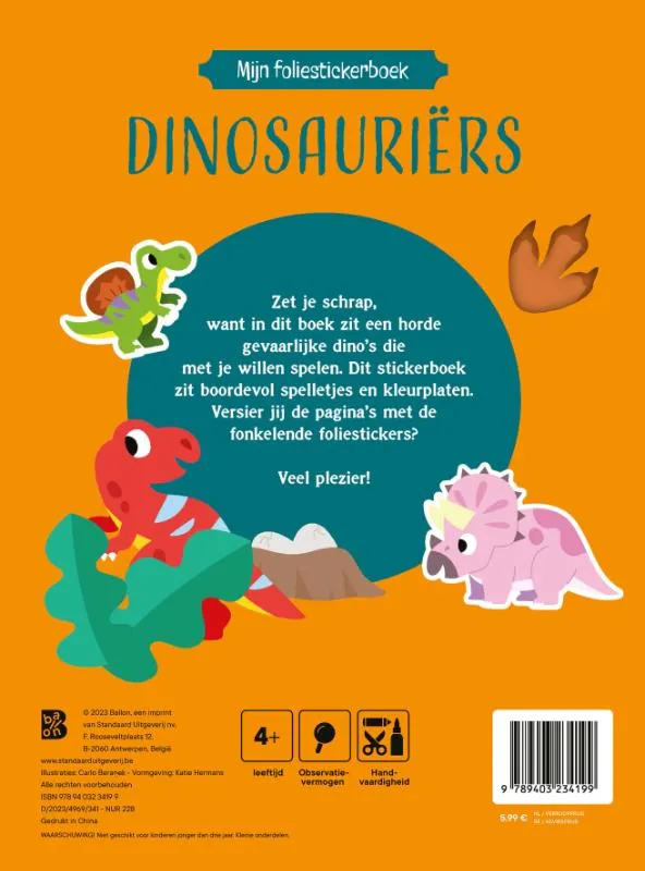 Dinosauriërs | 9789403234199 Dinosauriërs - Afbeelding 2