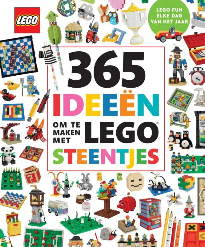 365 ideeën om te maken met LEGO® steentjes | 9789047880042 365 ideeën om te maken met LEGO® steentjes