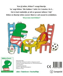 Alternative view of Kikker leert tellen