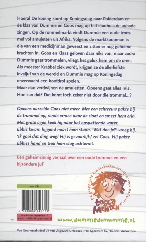 Dummie de mummie en de drums van Massoeba | 9789000346677 Dummie de mummie en de drums van Massoeba - Afbeelding 2
