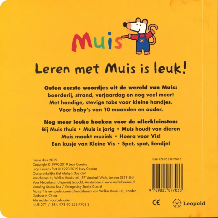 Muis' eerste woordjes-Naar buiten met Muis - Afbeelding 2