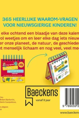 Mijn grote vraag- en antwoord kalender | 9789059249578 Mijn grote vraag- en antwoord kalender | 9789059249578