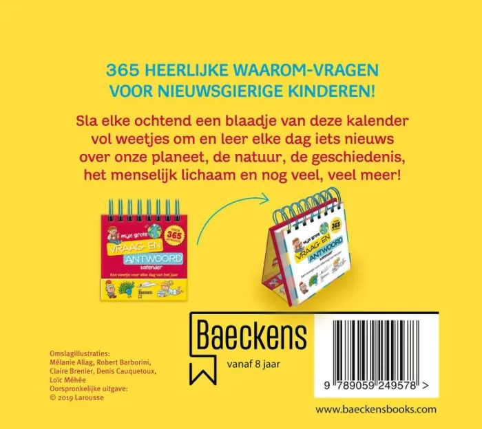 Mijn grote vraag- en antwoord kalender - Afbeelding 2