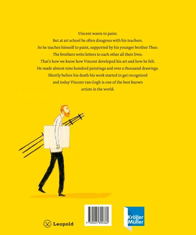 Vincent, Living to paint | 9789025890360 Vincent, Living to paint - Afbeelding 2