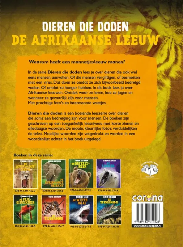 De Afrikaanse leeuw | 9789463411523 De Afrikaanse leeuw - Afbeelding 2