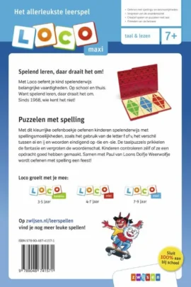 Alternative view of Loco maxi Dolfje Weerwolfje puzzelen met spelling