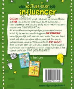 Collins geheime channel - van YouTube-ster tot influencer | 9789025114534 Collins geheime channel - van YouTube-ster tot influencer - Afbeelding 2