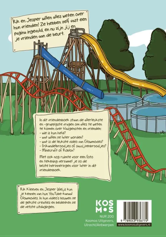 Het Rik en Jesper vriendenboek | 9789043936774 Het Rik en Jesper vriendenboek - Afbeelding 2