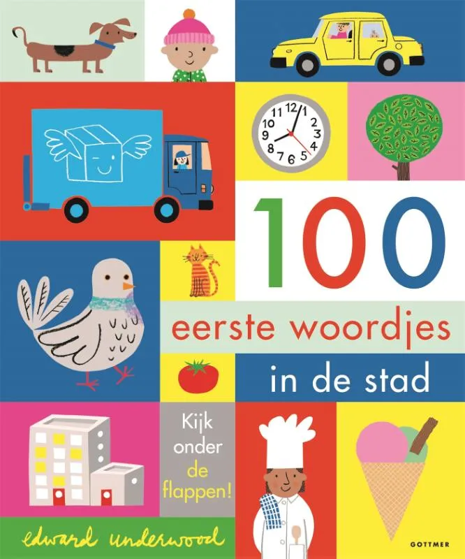 100 eerste woordjes in de stad | 9789025774271 100 eerste woordjes in de stad