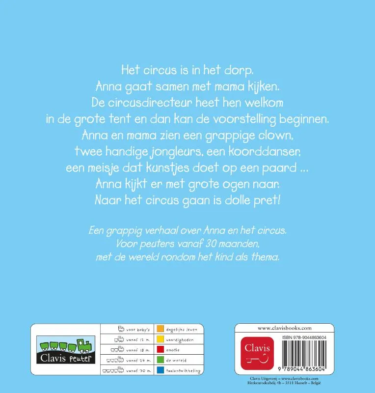 Anna in het circus | 9789044863604 Anna in het circus - Afbeelding 2