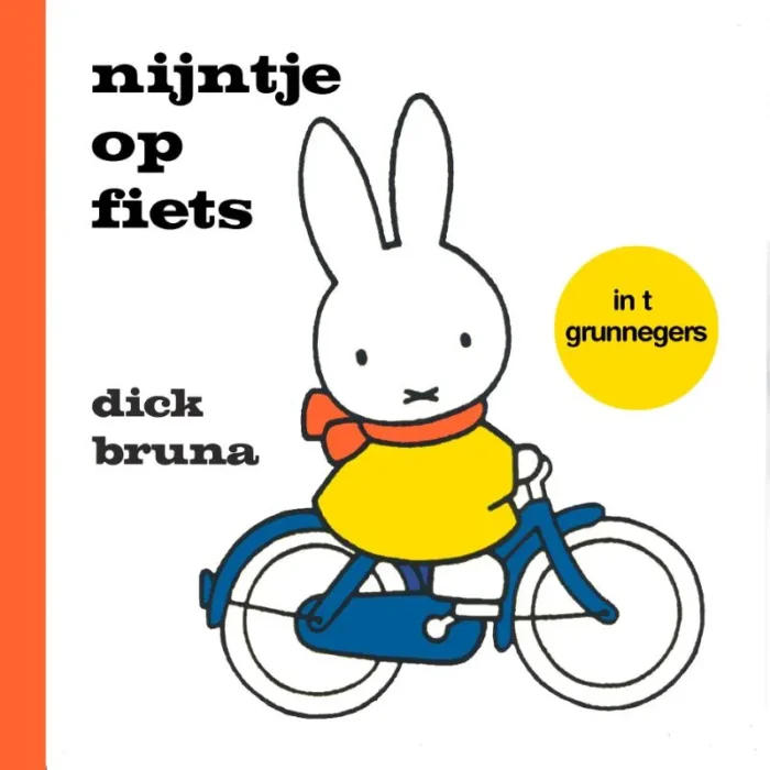 nijntje op fiets in t Grunnegers