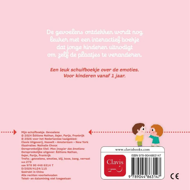 Mijn schuifboekje. Gevoelens | 9789044863147 Mijn schuifboekje. Gevoelens - Afbeelding 2