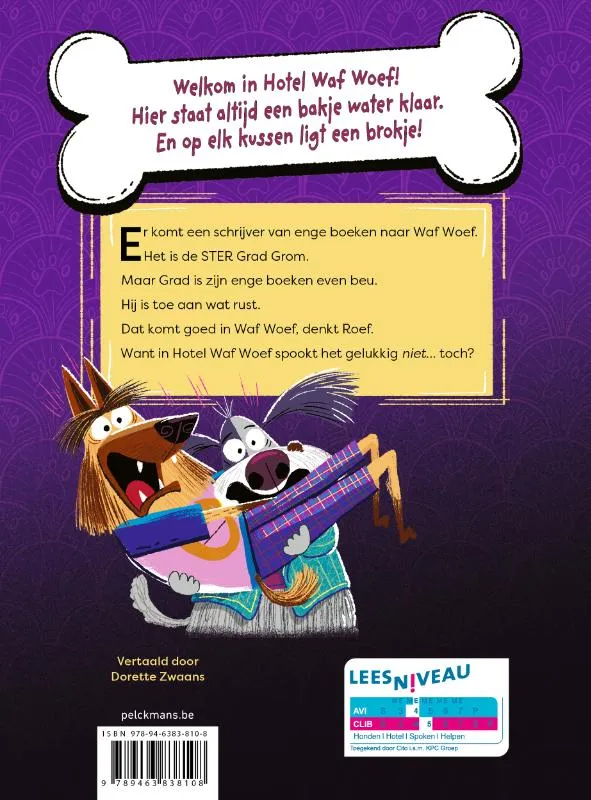 In Hotel Waf Woef spookt het niet! | 9789463838108 In Hotel Waf Woef spookt het niet! - Afbeelding 2