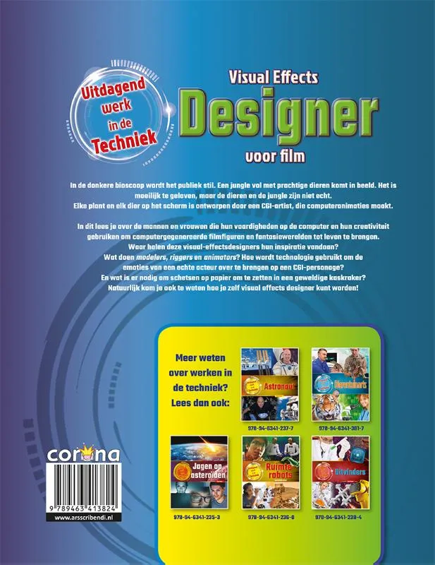 Visual effects designer voor film | 9789463413824 Visual effects designer voor film - Afbeelding 2