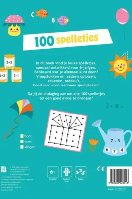100 spelletjes voor 6-jarigen | 9789403228013