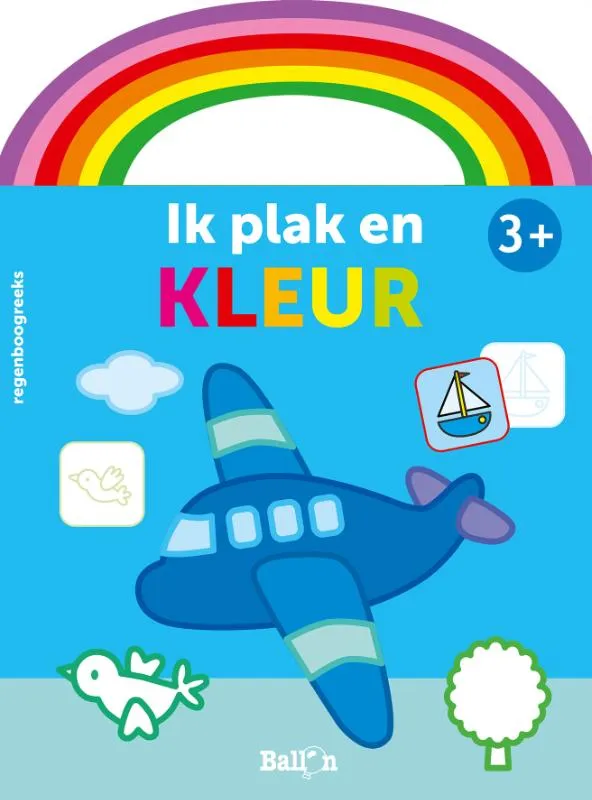 Ik plak en kleur 3+ | 9789403210902 Ik plak en kleur 3+