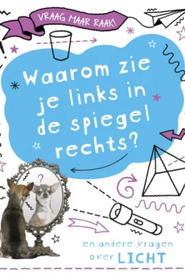 Waarom zie je links in de spiegel rechts?