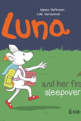 Luna and her first sleepover!