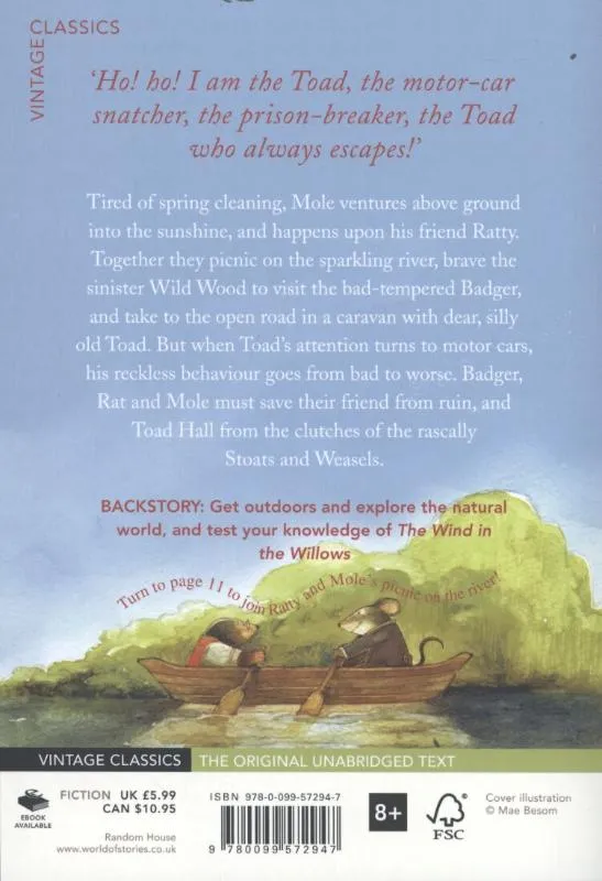 The Wind in the Willows | 9780099572947 The Wind in the Willows - Afbeelding 2