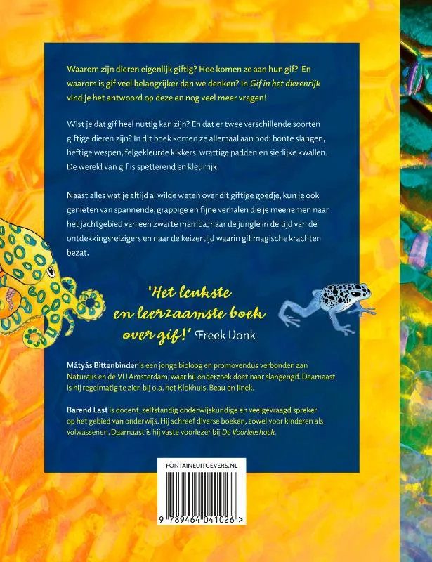 Gif in het dierenrijk | 9789464041026 Gif in het dierenrijk - Afbeelding 2