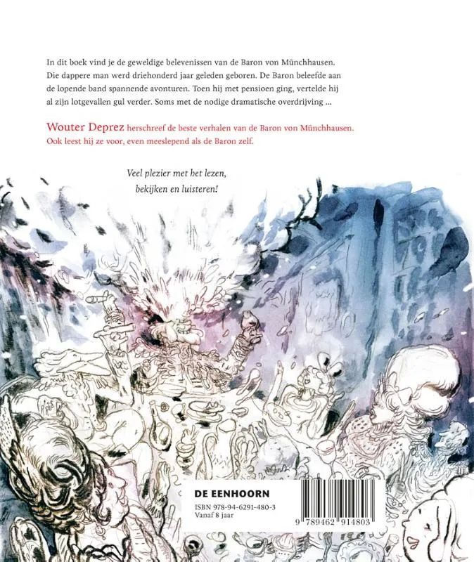 De Baron von Münchhausen | 9789462914803 De Baron von Münchhausen - Afbeelding 2