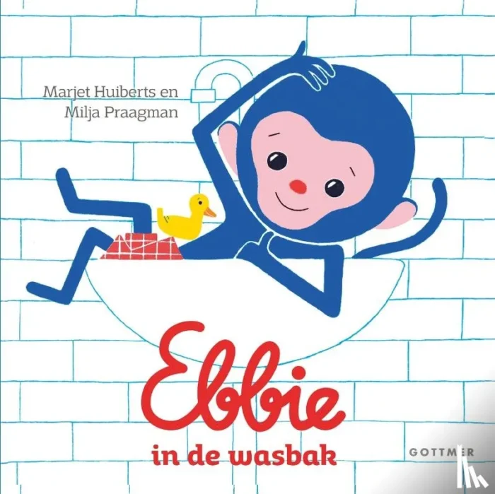 Ebbie in de wasbak