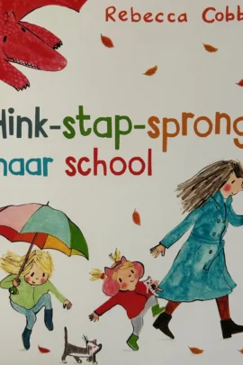 Hink-stap-sprong naar school