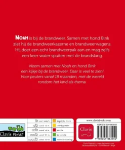 Noah bij de brandweer | 9789044863550 Noah bij de brandweer - Afbeelding 2