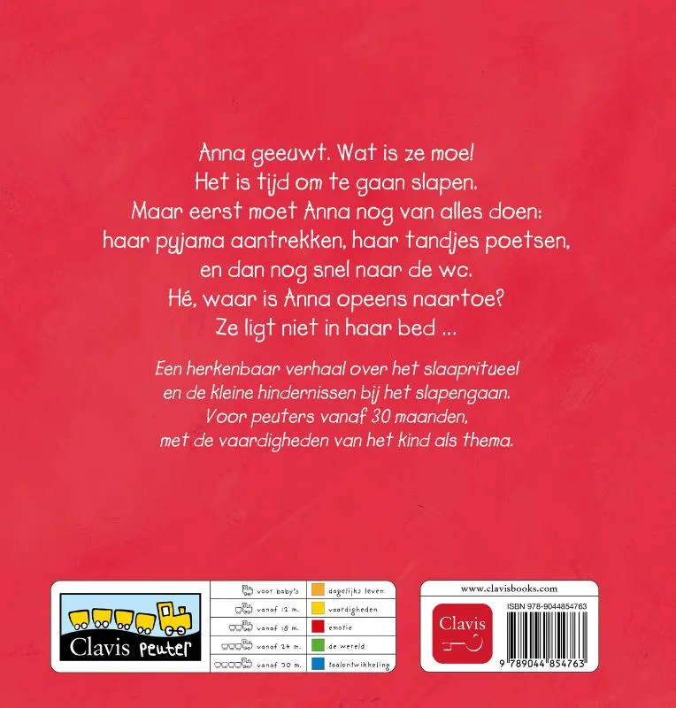 Anna gaat slapen | 9789044854763 Anna gaat slapen - Afbeelding 2