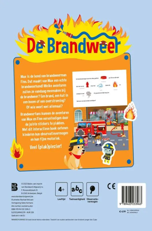 De brandweer spelletjesboek | 9789403233963 De brandweer spelletjesboek - Afbeelding 2