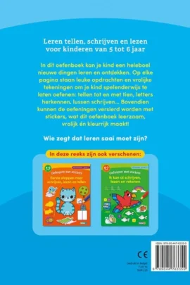 Ik leer schrijven, lezen en tellen | 9789044763355