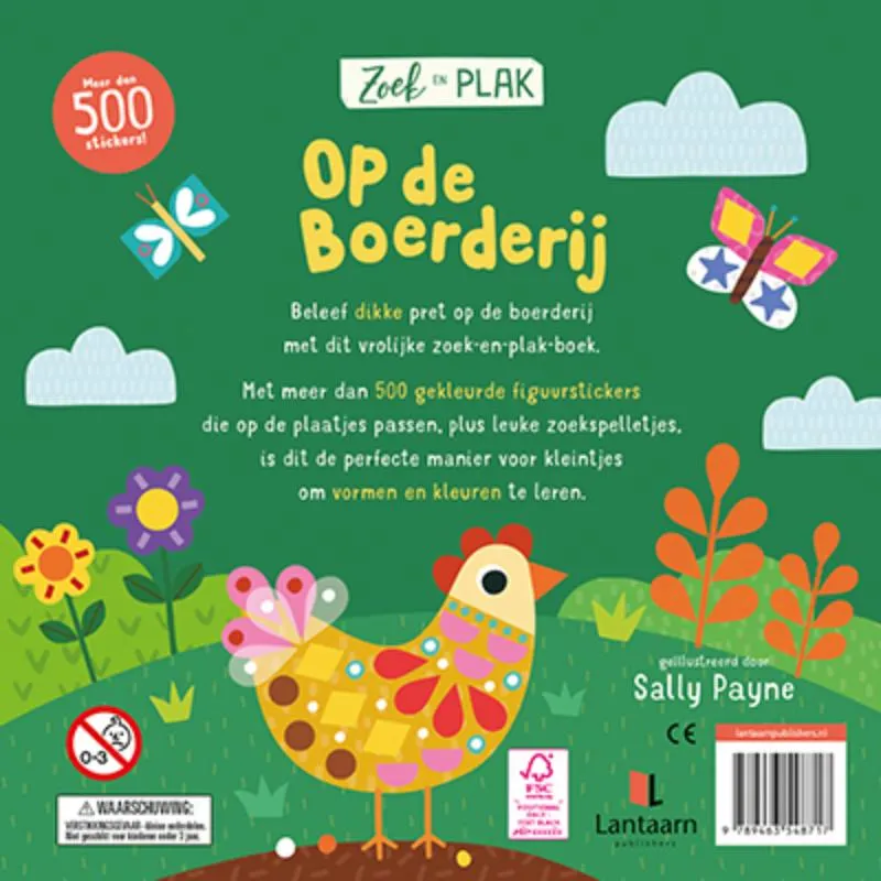 Op de boerderij | 9789463548717 Op de boerderij - Afbeelding 2