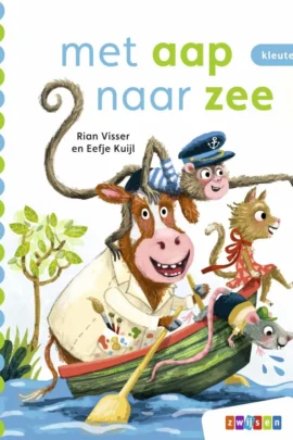 met aap naar zee