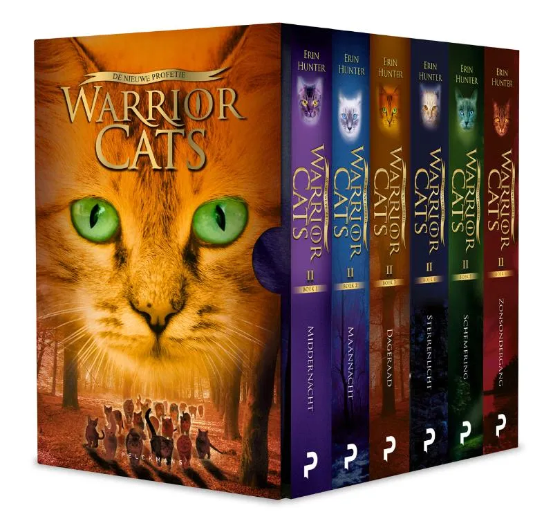 Warrior cats serie II cadeaubox 6 paperback boeken | 9789059241251 Warrior cats serie II cadeaubox 6 paperback boeken
