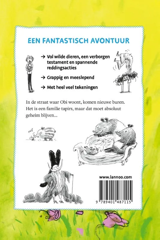 Obi en Tito Tapir | 9789401487115 Obi en Tito Tapir - Afbeelding 2